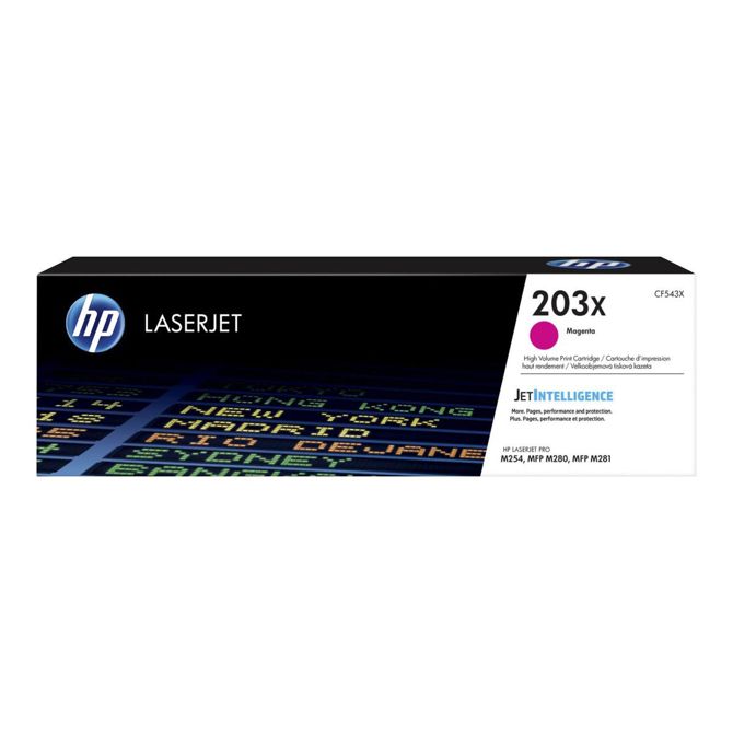 HP 203X originalna magenta tonerska kartuša za LaserJet