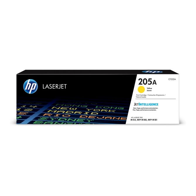 Toner HP 205A Rumena