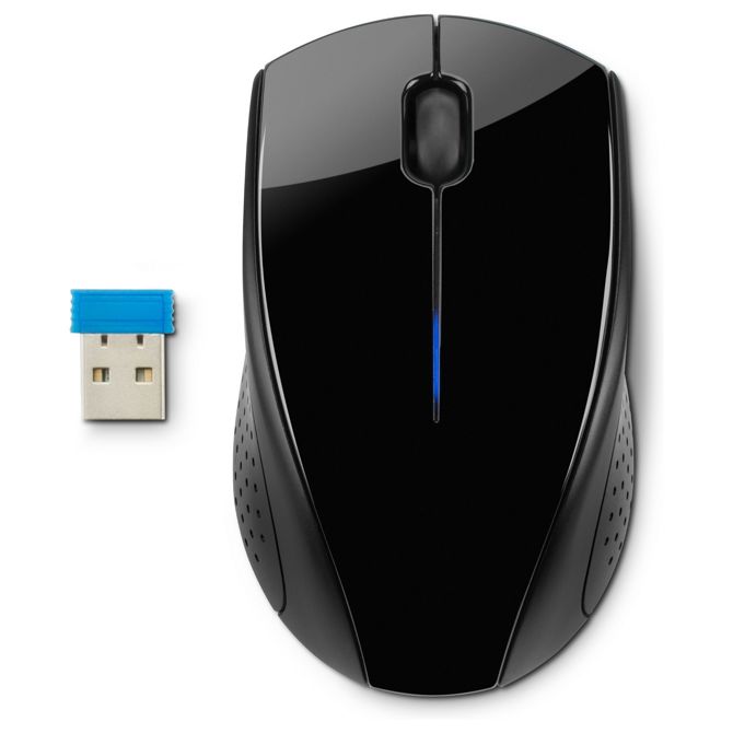 Brezžična miška HP 220, črna