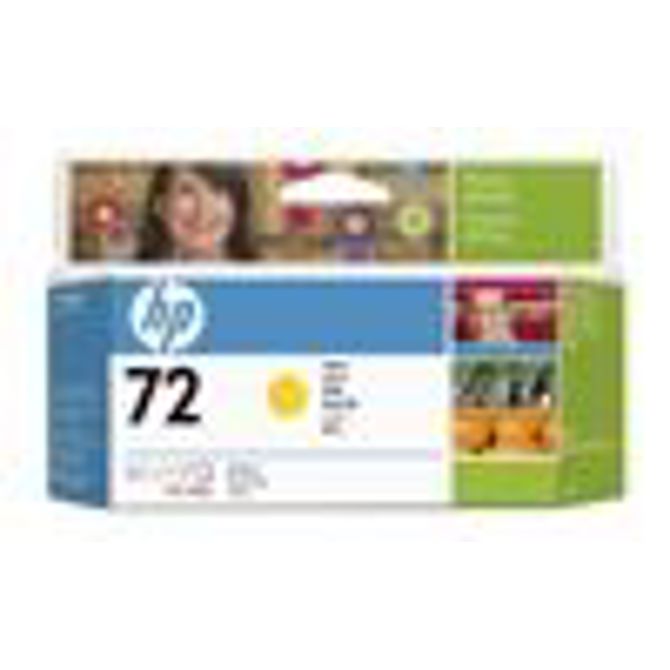 HP 72 130-ml YELLOW INK CARTRIDGE