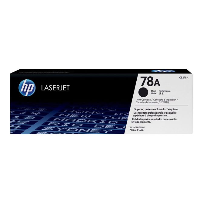 HP 78A LaserJet izvirna kartuša s tonerjem, črna, standardne zmogljivosti, 2.100 strani, 1 kos