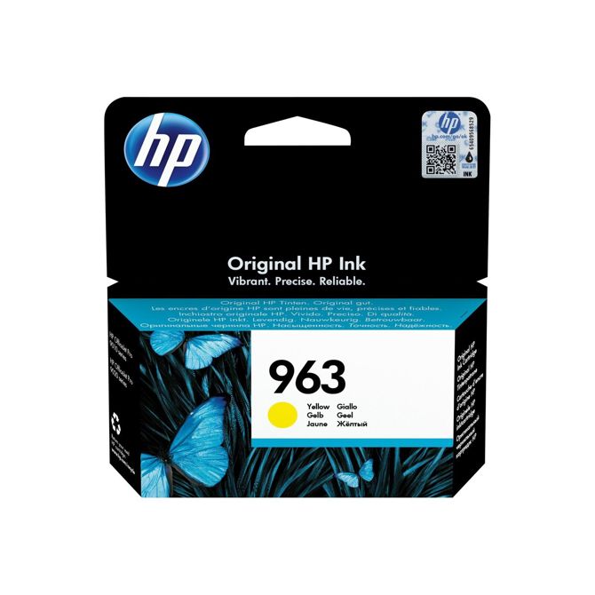 Kartuša HP 963, Rumena, 10.7ml, do 700 strani (3JA25AE)