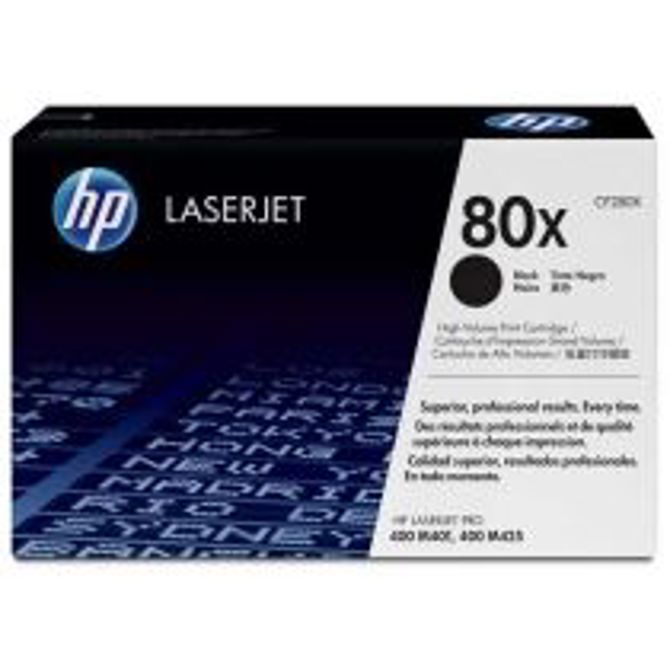 HP CF280X (80X) črn, originalen toner