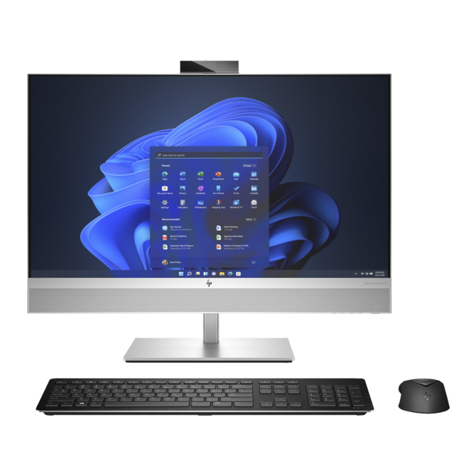 Računalnik AiO HP EliteOne 870 G9 i5-14500/16GB/SSD 512GB NVMe/68,58 cm ( 27) FHD/Win11Pro, siva (99A78ET)