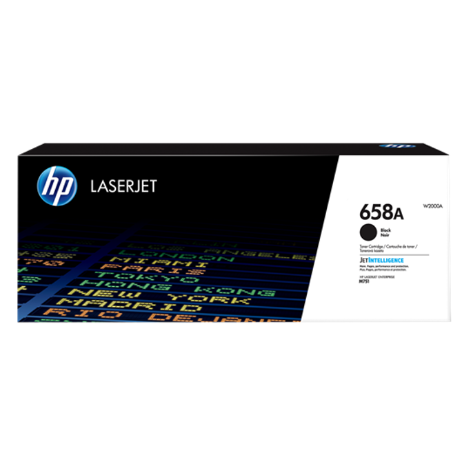 HP W2000A (658A) črn, originalen toner