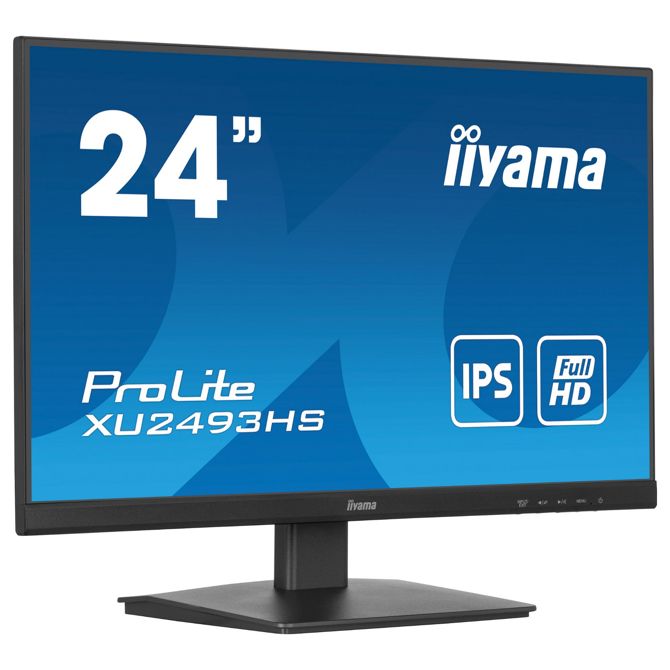 Monitor Iiyama ProLite XU2493HS-B6 60,5cm (23,8) 1920x1080 16:9 FHD IPS 0,5ms 100Hz HDMI DP zvočnik črn