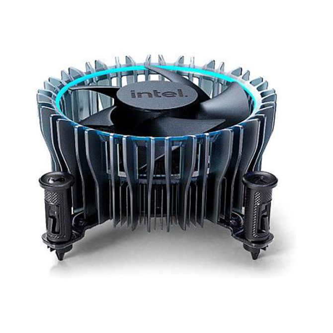Hladilnik za računalnike Intel LGA1700 zračno hlajenje 65W 1 ventilator črna/modra