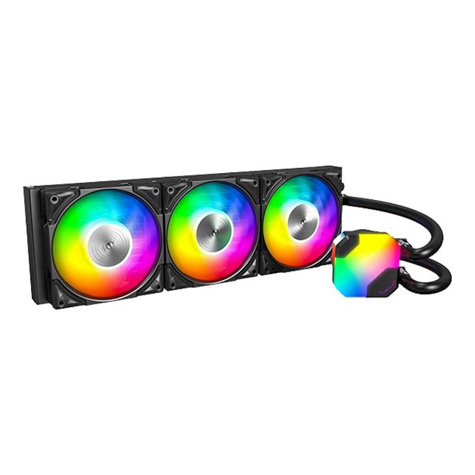 K-Montech HyperFlow ARGB 360 črna