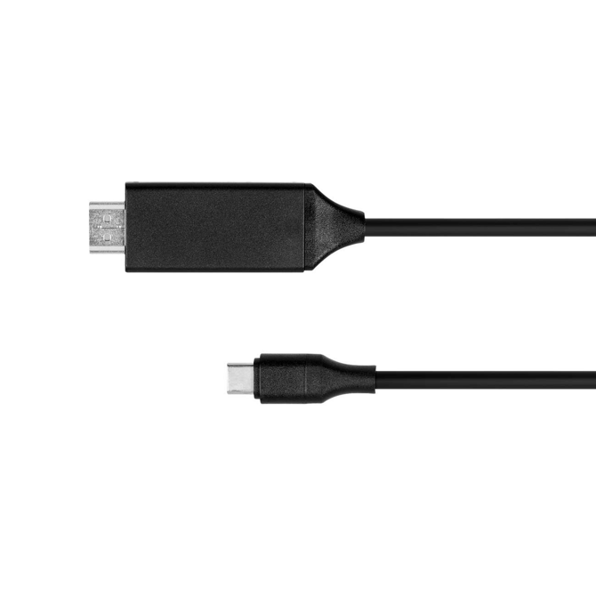 Kabel HDMI  M. -  USB tip C M., 2m