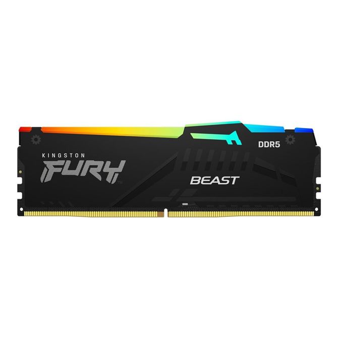 RAM za računalnike DJI FURY Beast 16 GB DDR5 6000 MT/s RGB, Plug-and-Play, nizkoprofilni hladilnik, EXPO