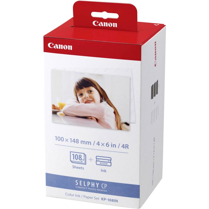 Komplet kartuš Canon KP-108IN, vklj. 108 listov 100x148mm