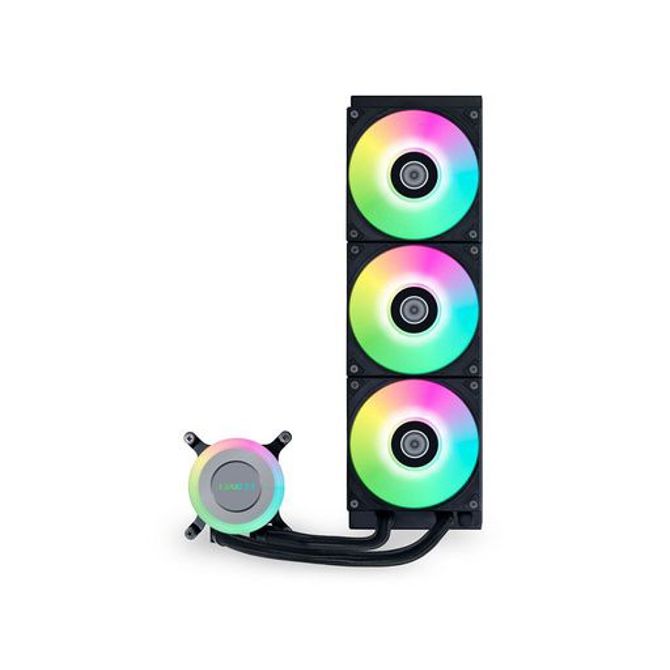 Komplet za tekočinsko hlajenje AIO Liquid Cooler Lian Li GA II Lite 360 RGB, ARGB, črn