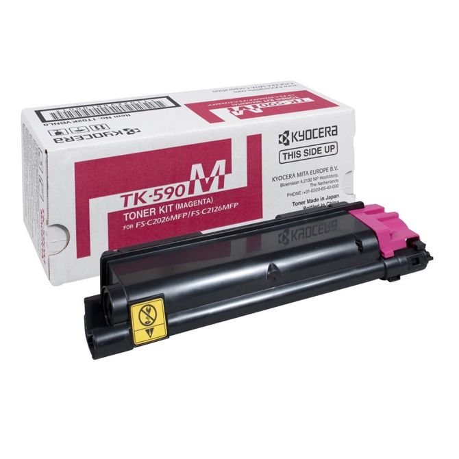 Kyocera TK-590M škrlaten, originalen toner