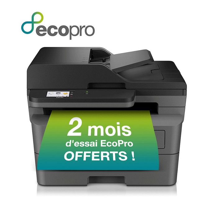 Črno-beli laserski tiskalnik Brother DCP-L2660DW, skener, kopirni stroj, USB, LAN, WLAN