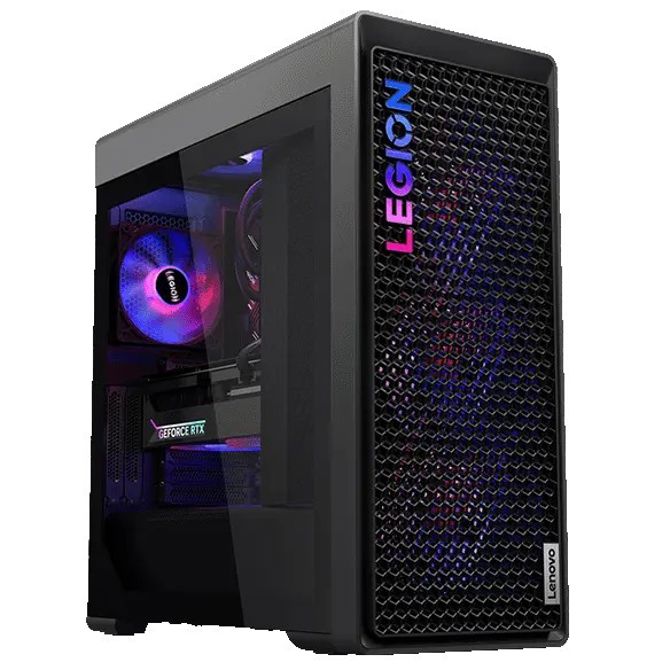 Osebni računalnik Lenovo Legion T7 Tower Intel Ultra 9-285K/64GB/SSD 4TB NVMe/RTX 5080/Win11Pro, Storm Grey (90Y6003SRM)