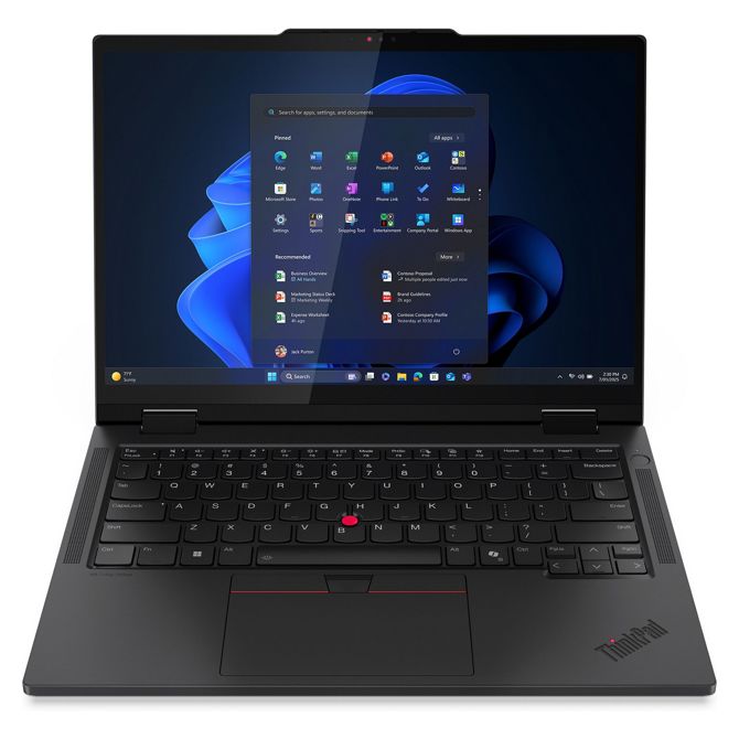 Prenosnik Lenovo ThinkPad T14s 2-v-1 G1 21R3 CU7 255U/32GB/1TBSSD/DE/W11Pro Touch LTE 4G