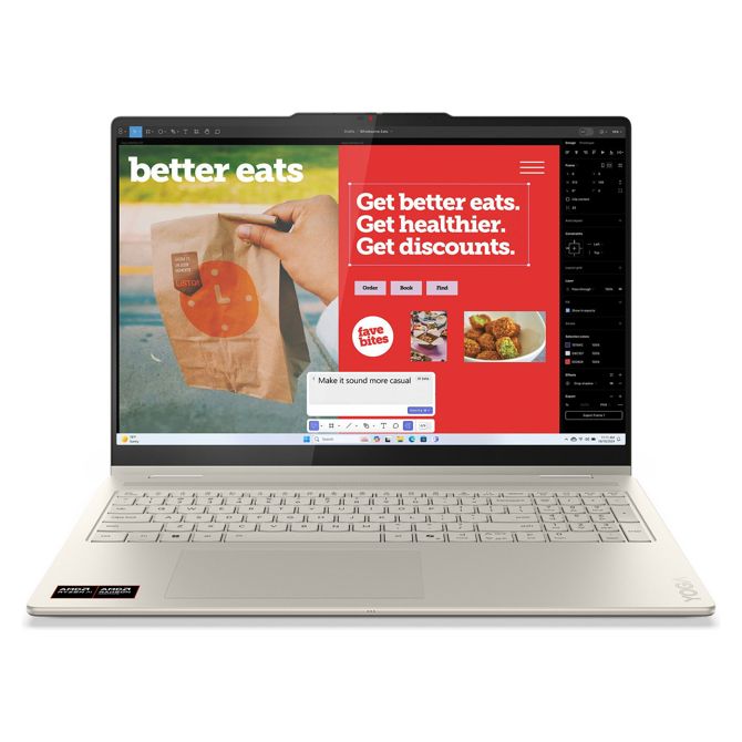 Prenosnik Lenovo Yoga 7 16AKP10 40,64 cm (16) AI7 350 16 GB 1 TB DE W11Home