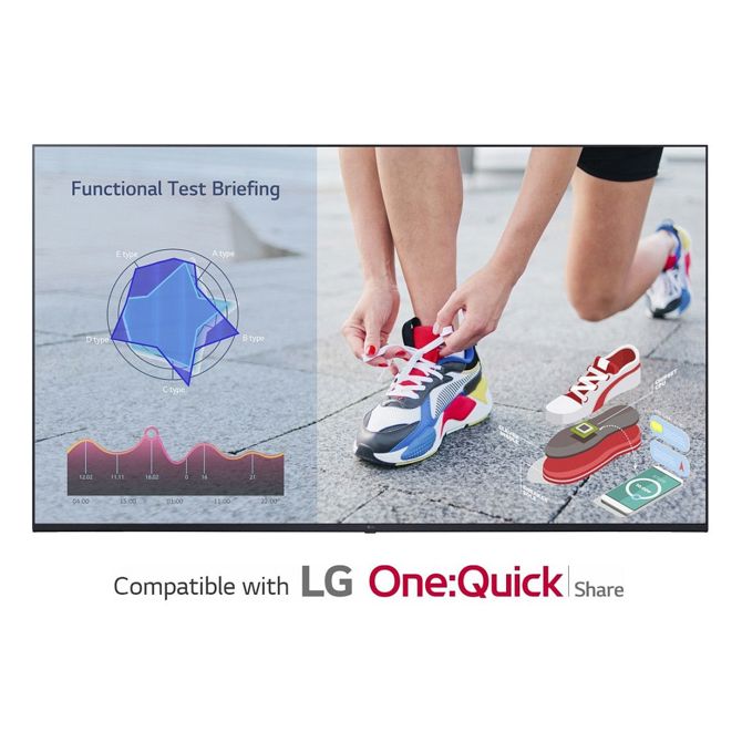 Informacijski zaslon LG 55UL3J-M Signage Display 139,7 cm (55), 3840 x 2160 (4K UHD), 400 cd/m2 1.200:1 WebOS zvočnik