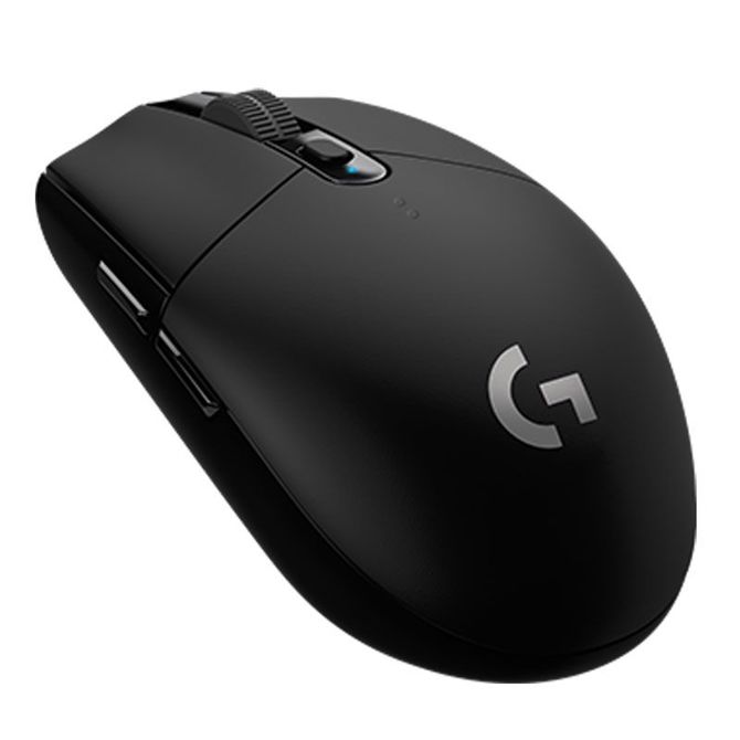 Igralna miška LOGITECH G305 - brezžična optična, črna 