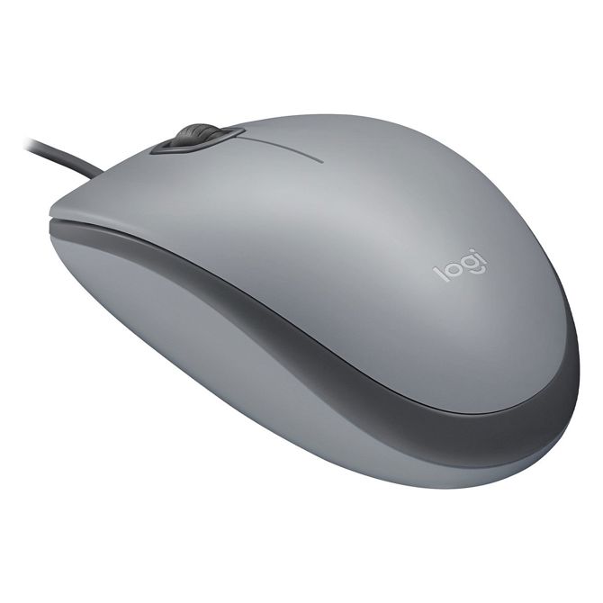 Miška Logitech M110 Silent USB siva