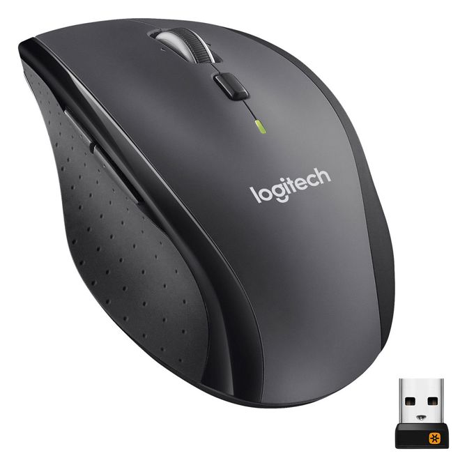 Brezžična miška Logitech M705, optična, črna