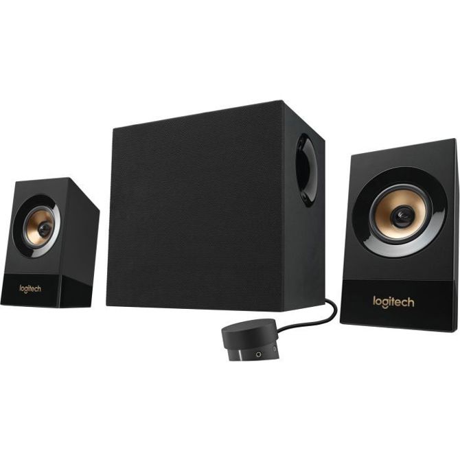 Zvočniki Logitech 2.1 Z533 60W črni