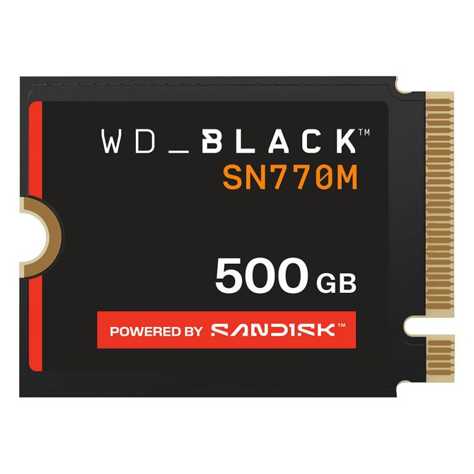 M.2 500GB WD Black SN770M 2230 NVMe Z MOČJO SANDISK-a