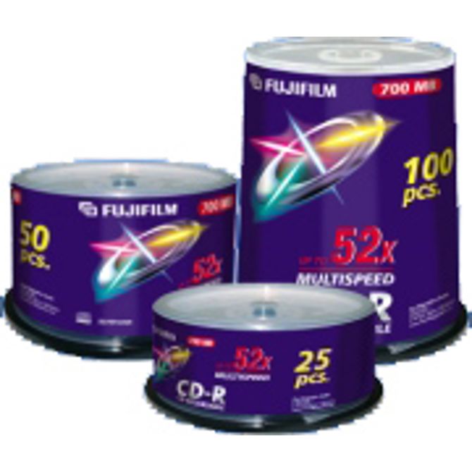 Media Fuji CD-R 80 min 52x 50 cake