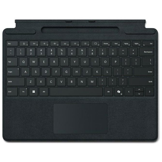 Tipkovnica Microsoft Surface Pro 10/11 + Copilot Taste - črna