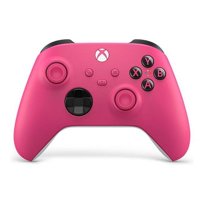 Brezžični igralni krmilnik Microsoft Xbox, Bluetooth, analogne palice, 3,5 mm priključek, roza