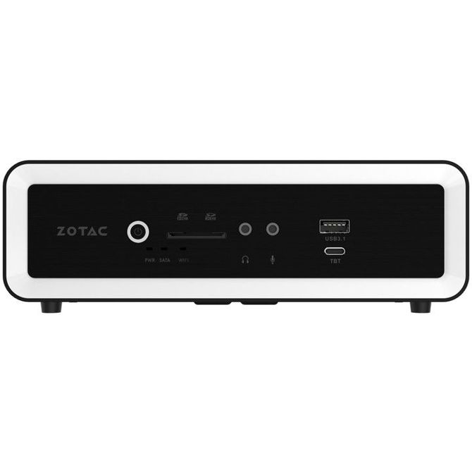 Mini računalnik Zotac ZBOX CI649 nano (črno/bel, brez operacijskega sistema)