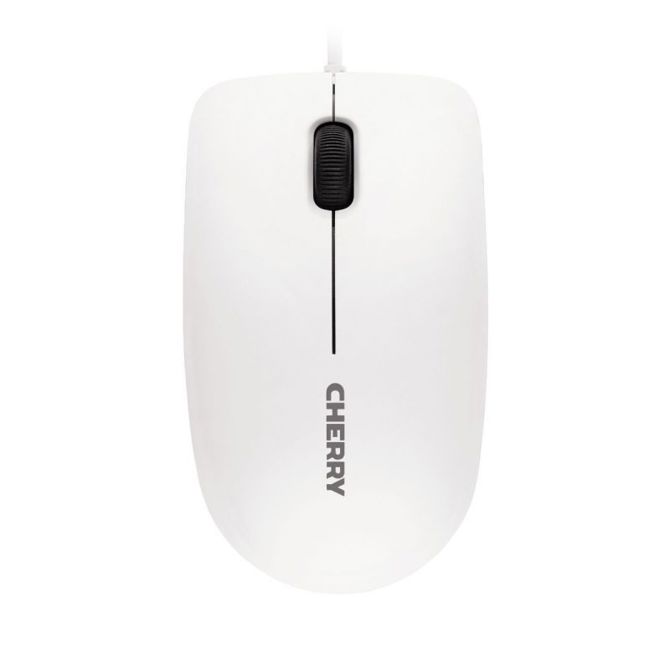 Miška Cherry JM-0800-0 žična, optična, 1200 dpi, ergonomska, siva