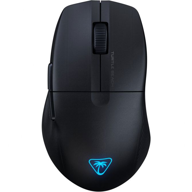 Miška Turtle Beach Pure Air brezžična/žična, 26000 dpi, optična, RGB osvetlitev, črna