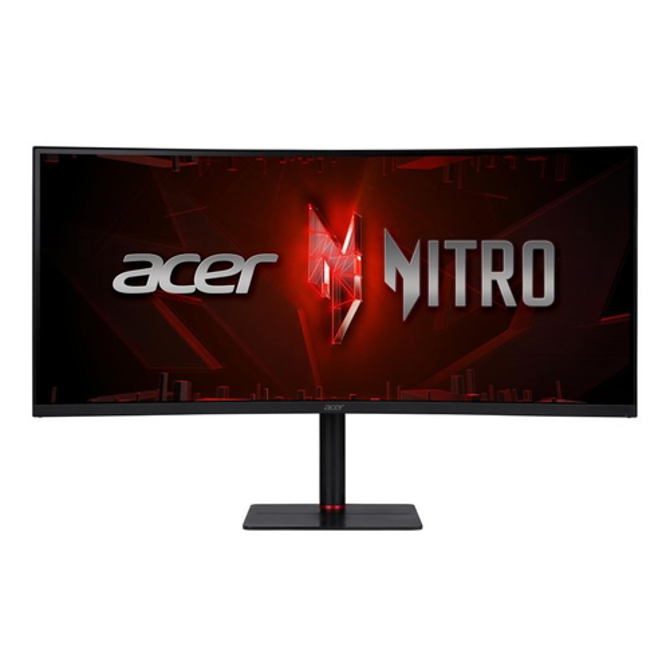 Monitor Acer Nitro XV345CURV3b 86,4 cm (34), 3440 x 1440 QHD, 21:9, VA, 300cd/m2, 1ms, ukrivljen, črna