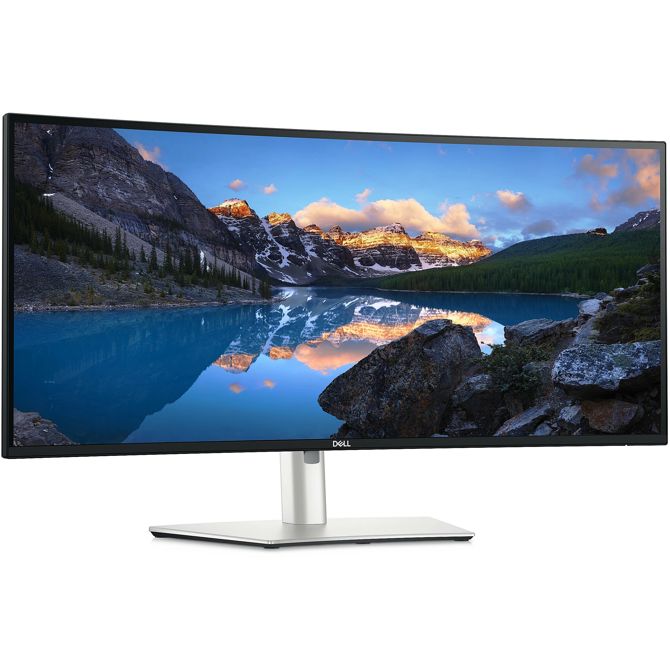 Monitor Dell U3425WE, ukrivljen, 86,36 cm (34), 3440 x 1440 (UWQHD), IPS, 300 cd/m2, 120 Hz, 5 ms, 21 : 9, HDMI, USB-C (90 W), siv (210-BMDW) 4247182591