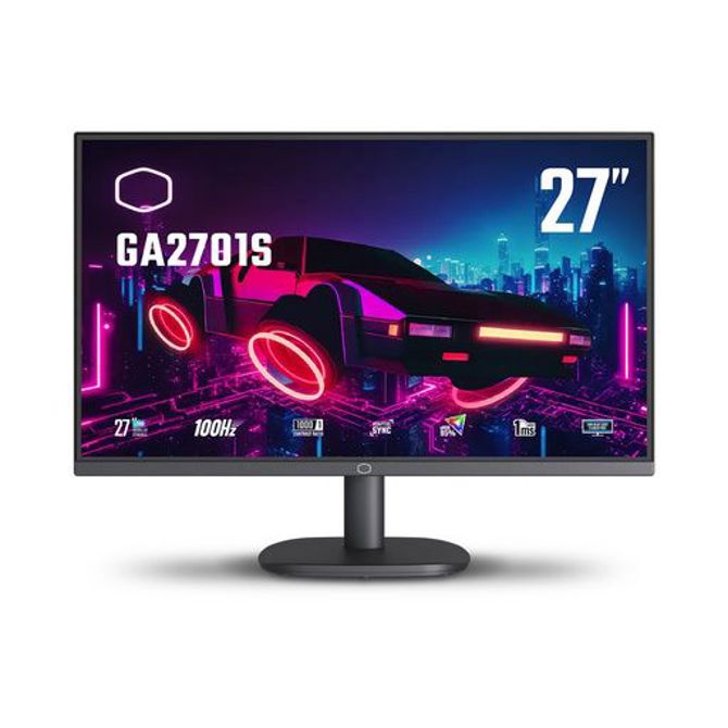 Monitor Cooler Master GA2701S, 68,58 cm (27), FullHD, IPS 100Hz, HDMI, VGA,