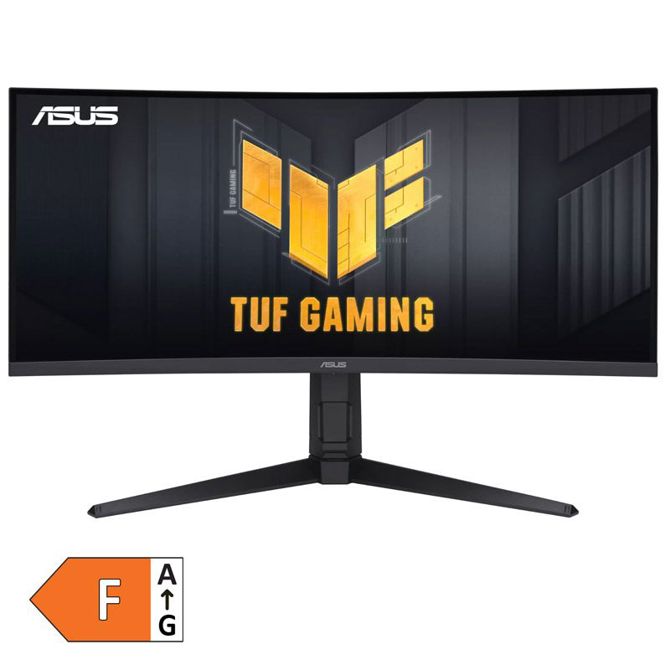 Monitor ASUS TUF Gaming VG34VQL3A 34 (87 cm) WQHD IPS 180Hz, ukrivljen, HDR400, 2xHDMI, 2xDisplayPort, črna