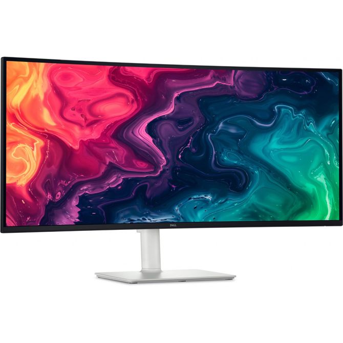 Monitor Dell S3425DW 34 WQHD VA ukrivljen 120Hz AMD FreeSync Premium USB-C bel