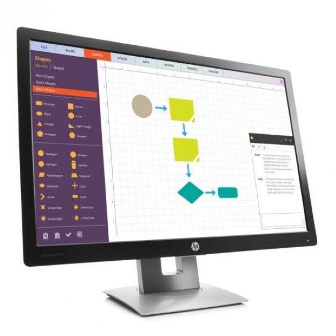 Monitor HP EliteDisplay E242 60,96 cm (24'') WUXGA IPS 16:10, nastavljiv (M1P02AA#ABB)