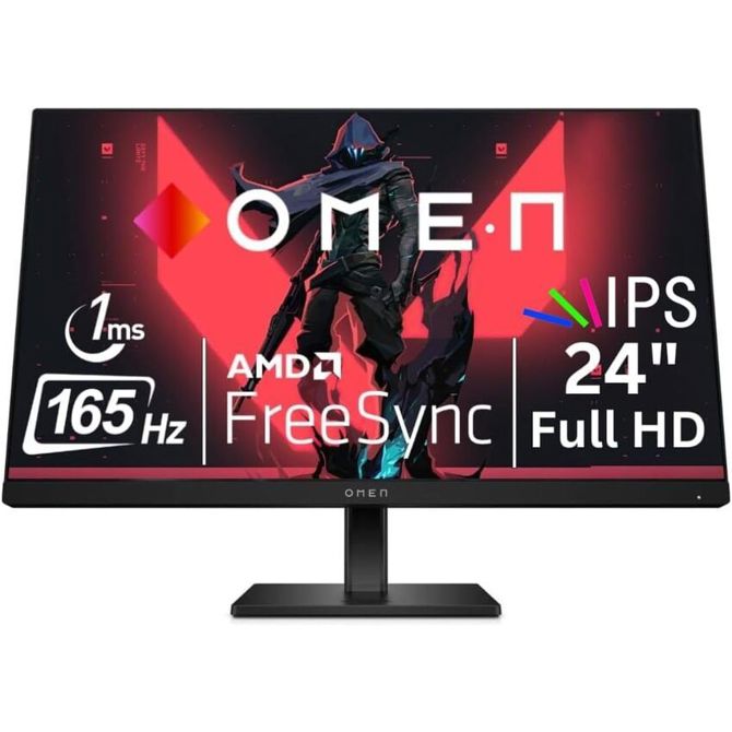 Monitor HP Omen 24 60,5 cm (23,8) FHD IPS LED FreeSync 165 Hz 206hpj15z3f5q