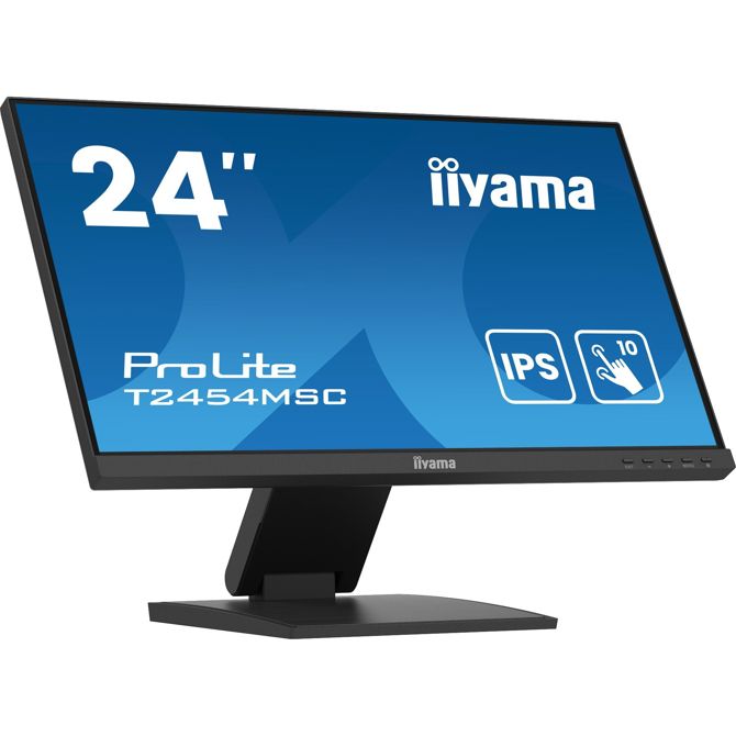 Monitor Iiyama ProLite T2454MSC-B2AG 60,5cm (23,8) FHD IPS, zvočniki na dotik, črna