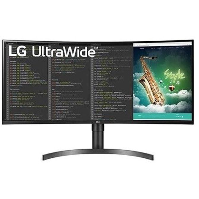 Monitor LG 35WN75CP-B, 88,90 cm (35), 3440 x 1440, VA, 300 cd/m2, 21 : 9, 5 ms, HDMI, DP, USB-C (94 W), črna
