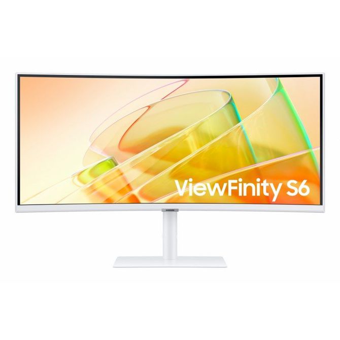 Monitor Samsung ViewFinity S65TC S34C650TAU 34, UWQHD, ukrivljen VA, 100Hz, Thunderbolt 4.0, AMD FreeSync, bel