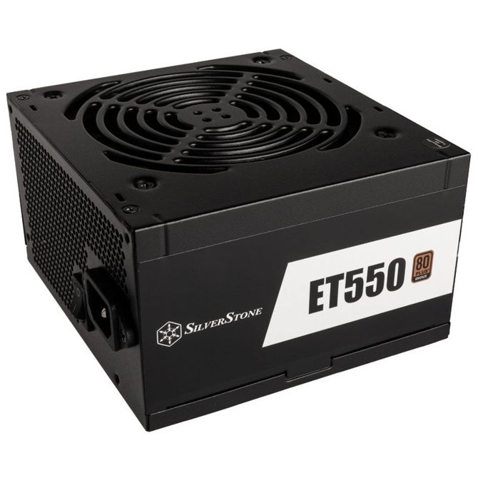 Napajalnik za računalnik Silverstone Technology SST-ET550-B v1.2 550W (črna, 2x PCIe, 550 W)