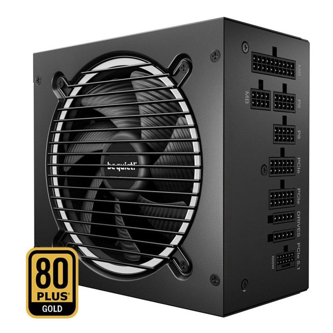 Napajalnik Be quiet! Pure Power 13 M 850W, 80 PLUS Gold, modul, ATX, 4x PCIe, črn