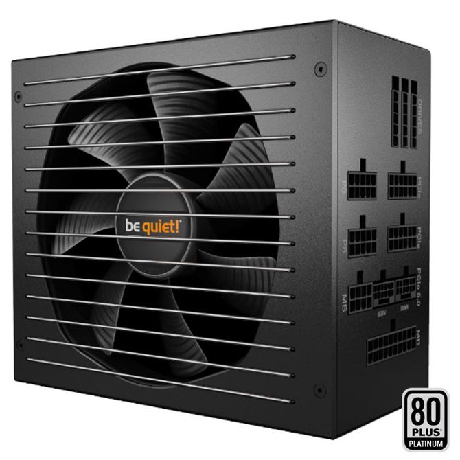 Napajalnik Be quiet! Straight Power 12 Platinum, 1200W, ATX3.0, 80 PLUS Platinum, 2x 12VHPWR, upravljanje kablov