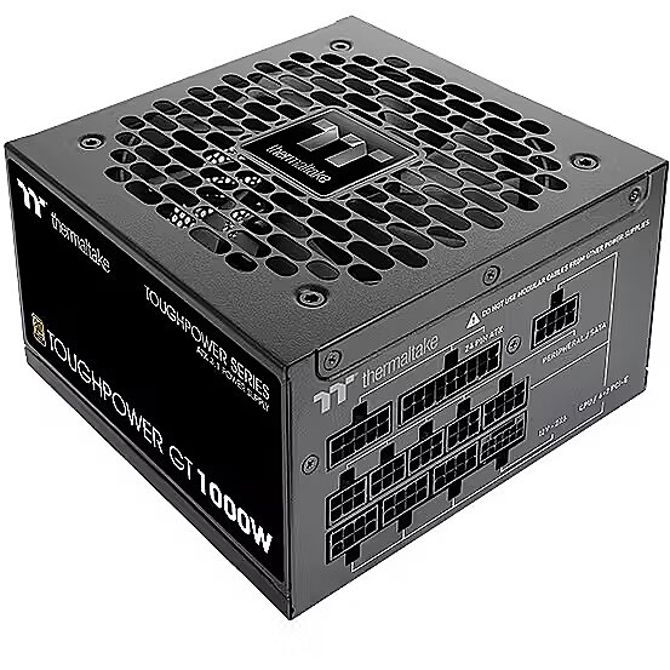 Napajalnik za prenosnike Thermaltake Toughpower GT 1000W ATX, modularni, 1x 12-pin GPU, 5x PCIe, črn