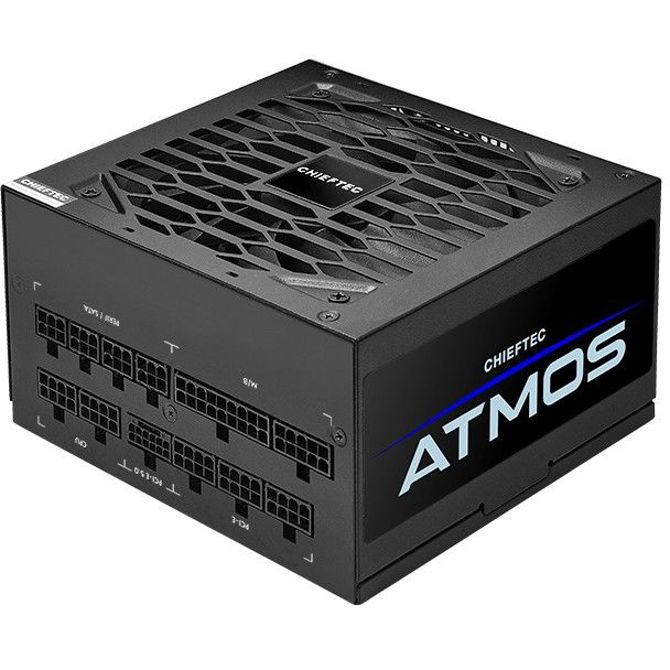 Napajalnik za računalnik Chieftec CPX-850FC (črn, 1x 12VHPWR, 4x PCIe, upravljanje kablov, 850 W)