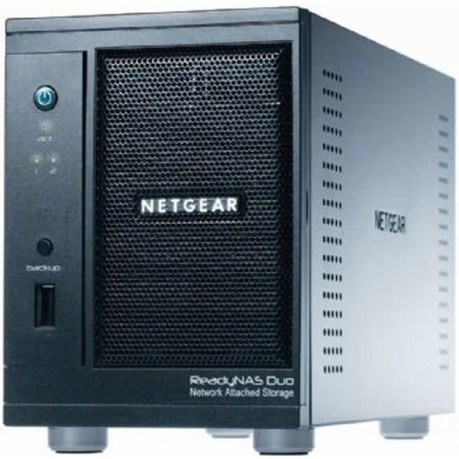 NETGEAR RND2000 ReadyNAS DUO - 2 Bay Gigabit Desktop Storage