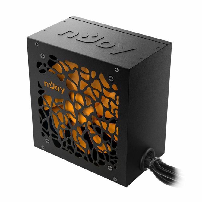 Napajalnik Njoy Titan+ 550W ATX, 80+ Bronze, aktivni PFC, DC to DC, 120 mm ventilator, 6x SATA